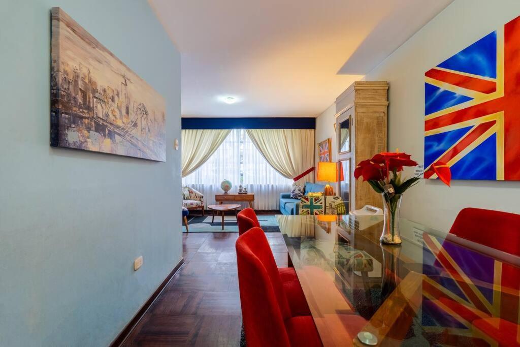 Britanico En Miraflores & Primer Piso, 3 Dormitorios Λίμα Εξωτερικό φωτογραφία